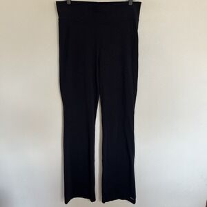 Athleta Women's High Rise Straight Leg Leggings Black Size Medium Tall